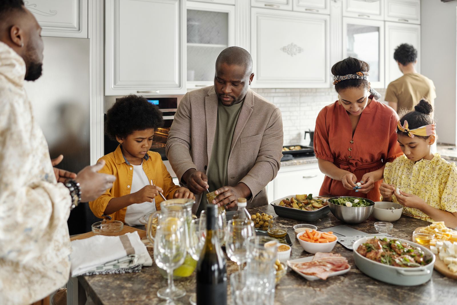 Family meal preparation